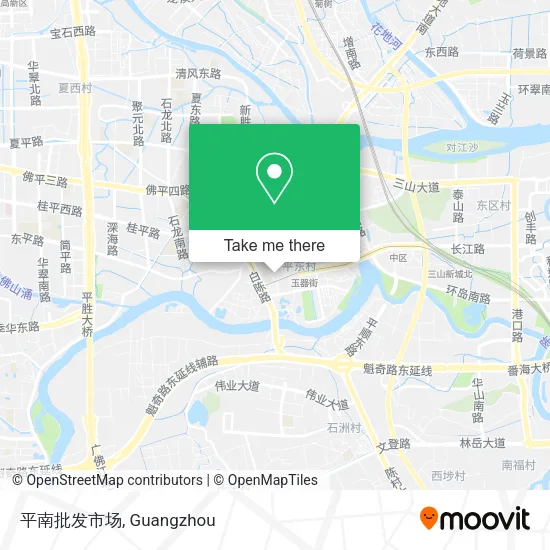 平南批发市场 map