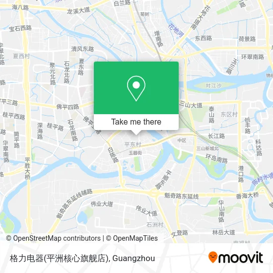 格力电器(平洲核心旗舰店) map