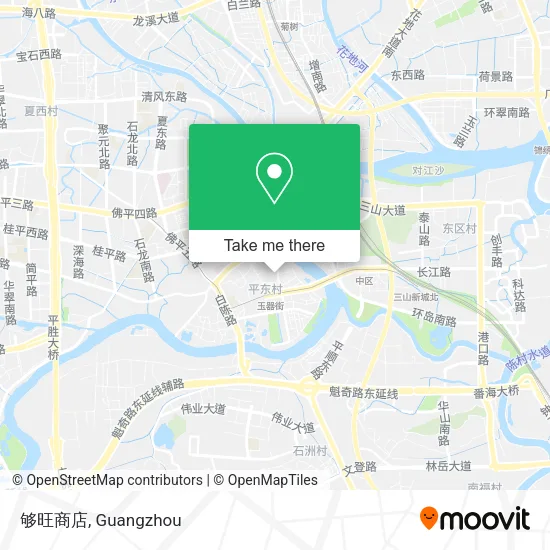 够旺商店 map
