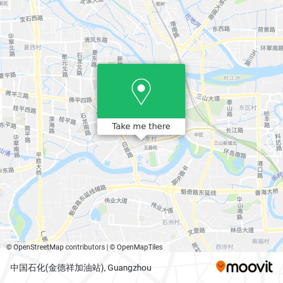中国石化(金德祥加油站) map