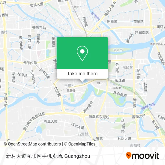 新村大道互联网手机卖场 map