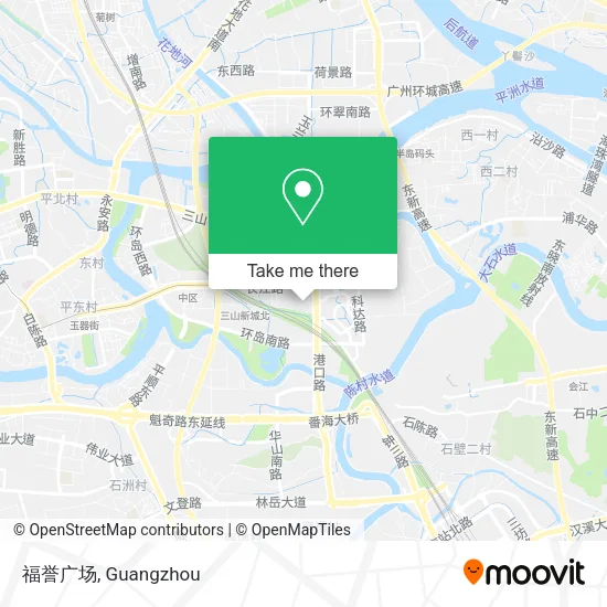 福誉广场 map