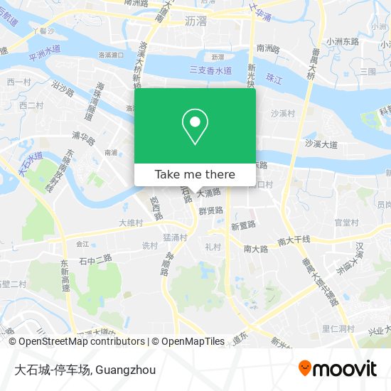 大石城-停车场 map