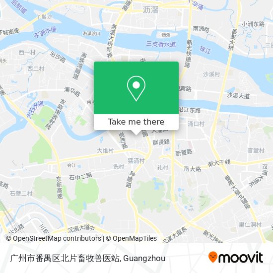 广州市番禺区北片畜牧兽医站 map