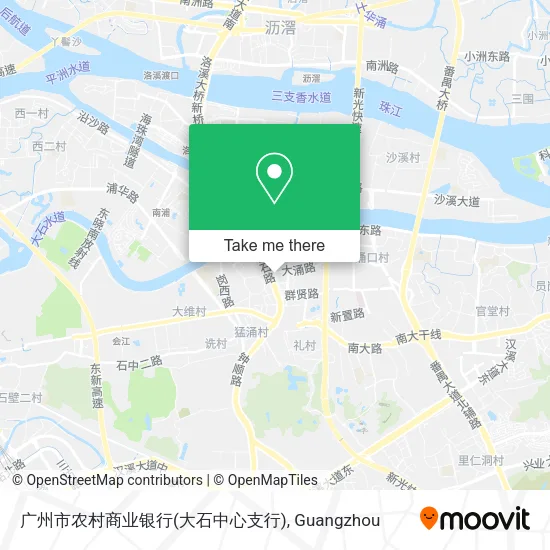 广州市农村商业银行(大石中心支行) map
