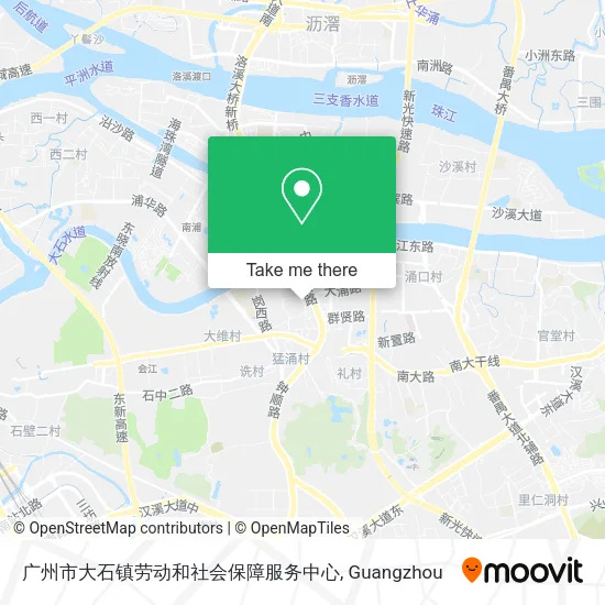 广州市大石镇劳动和社会保障服务中心 map
