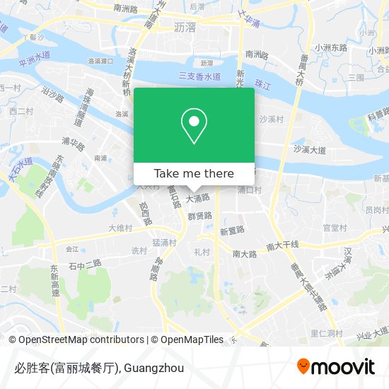 必胜客(富丽城餐厅) map