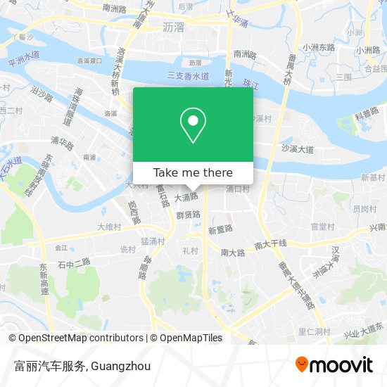 富丽汽车服务 map