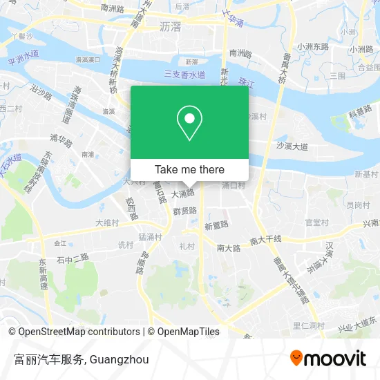 富丽汽车服务 map