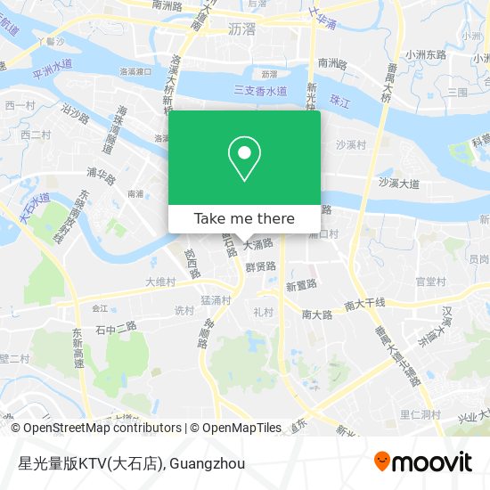 星光量版KTV(大石店) map