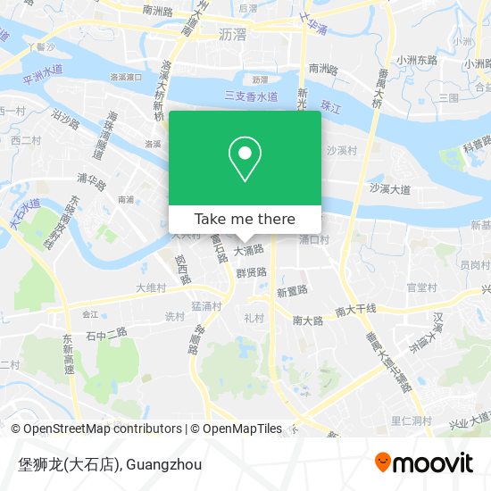堡狮龙(大石店) map
