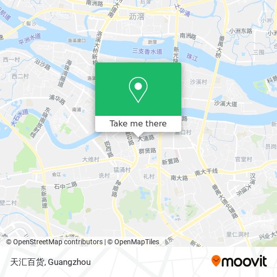 天汇百货 map