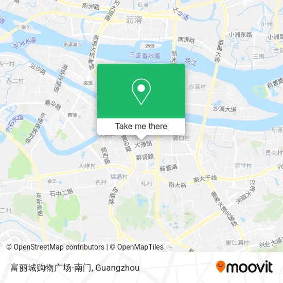 富丽城购物广场-南门 map