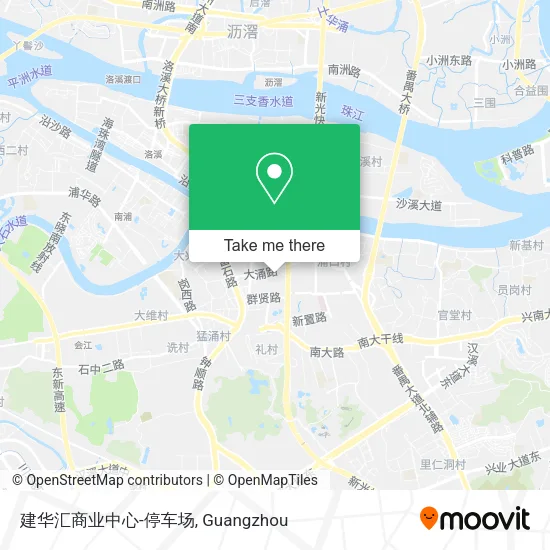 建华汇商业中心-停车场 map