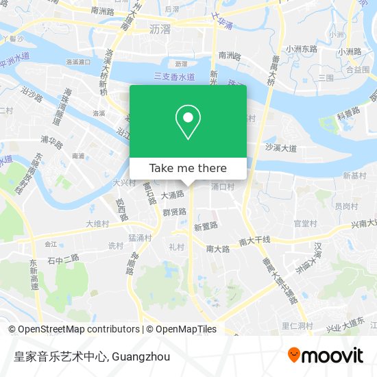 皇家音乐艺术中心 map