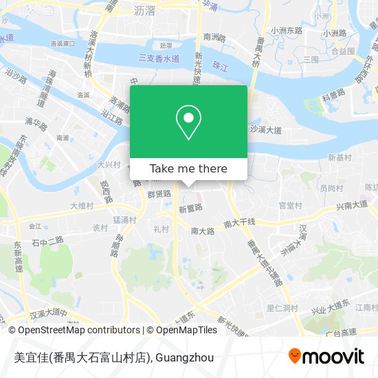 美宜佳(番禺大石富山村店) map