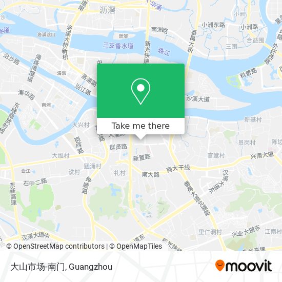 大山市场-南门 map