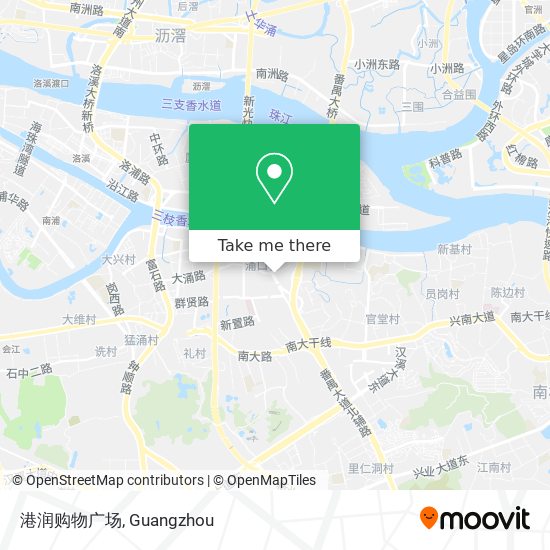 港润购物广场 map