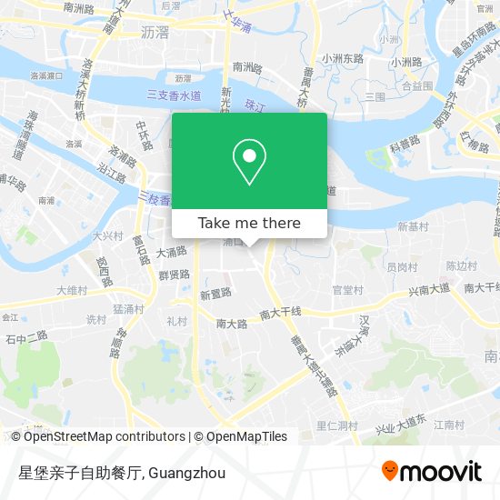 星堡亲子自助餐厅 map