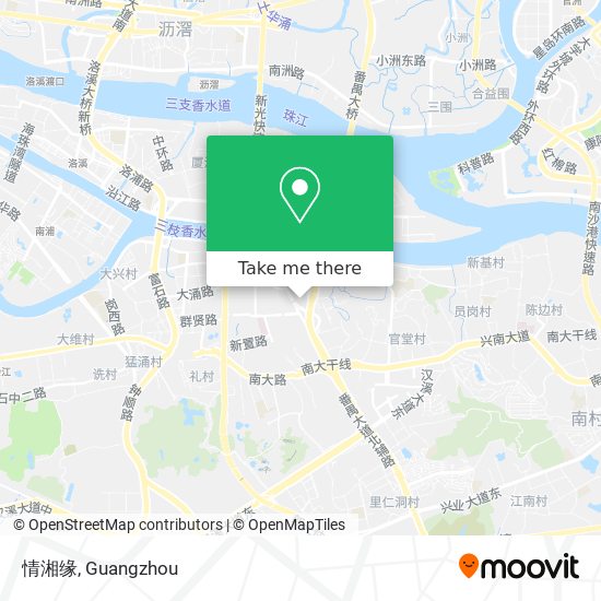 情湘缘 map