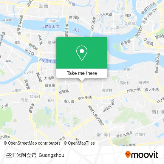 盛汇休闲会馆 map