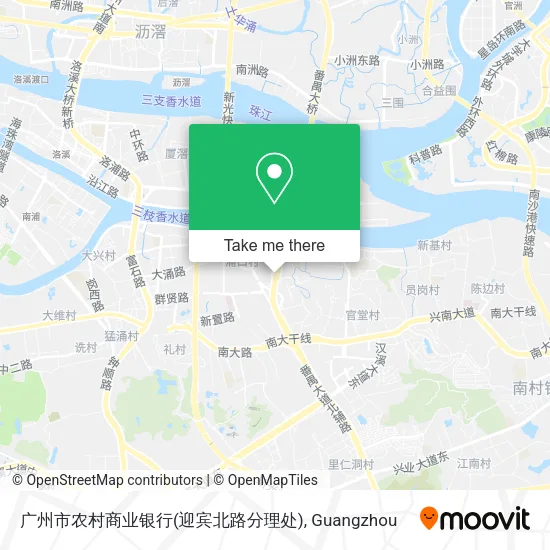广州市农村商业银行(迎宾北路分理处) map