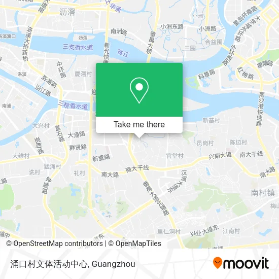 涌口村文体活动中心 map