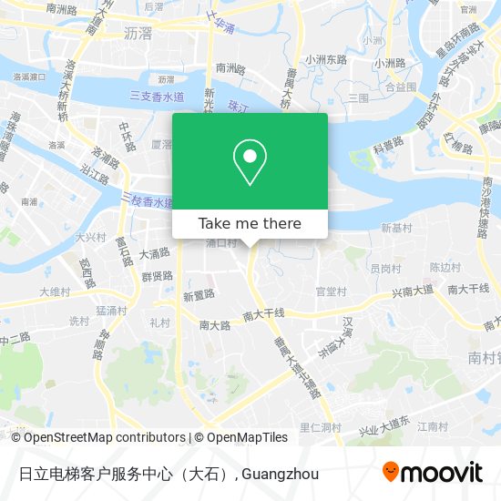 日立电梯客户服务中心（大石） map