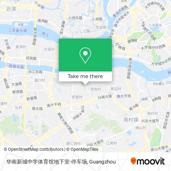 华南新城中学体育馆地下室-停车场 map