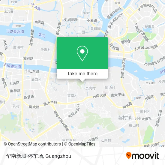 华南新城-停车场 map
