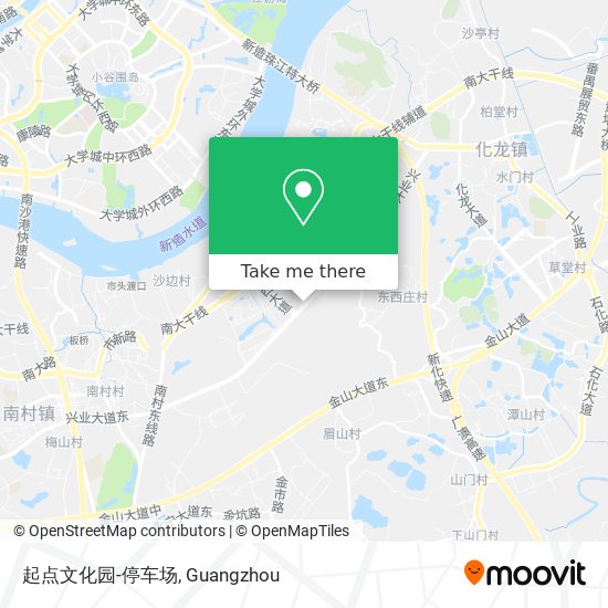 起点文化园-停车场 map