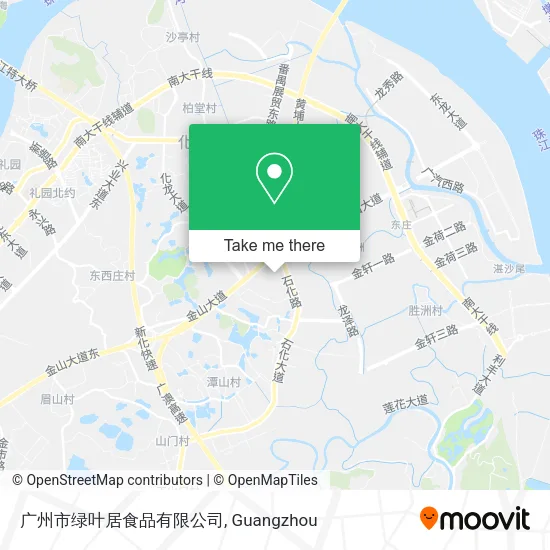 广州市绿叶居食品有限公司 map