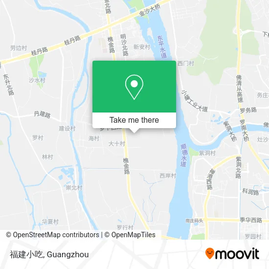 福建小吃 map