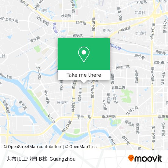 大布顶工业园-B栋 map