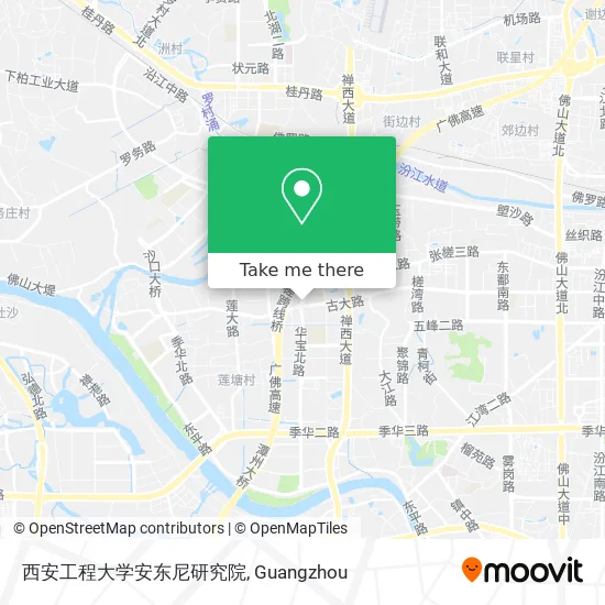 西安工程大学安东尼研究院 map