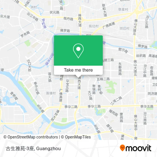 古生雅苑-3座 map