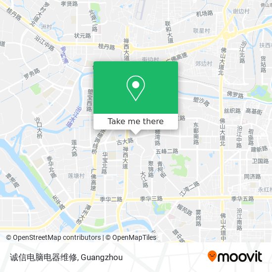 诚信电脑电器维修 map