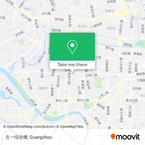 古一综合楼 map