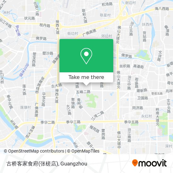 古桥客家食府(张槎店) map