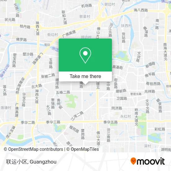 联运小区 map