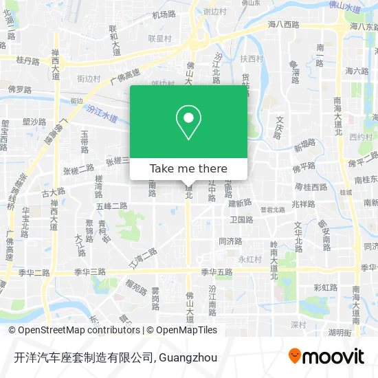 开洋汽车座套制造有限公司 map