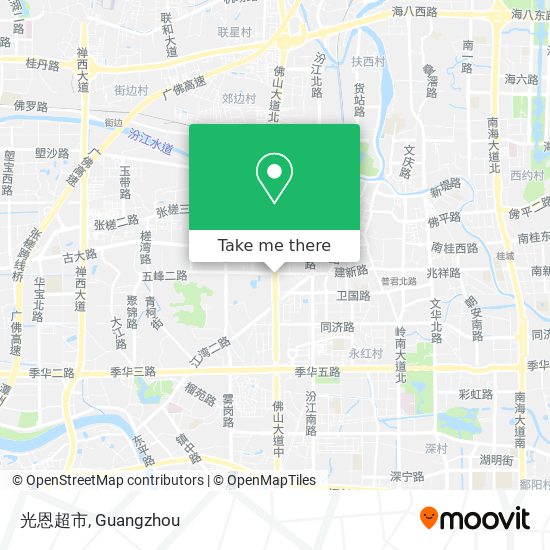 光恩超市 map