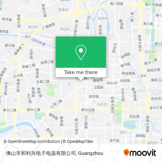 佛山市和利兴电子电器有限公司 map