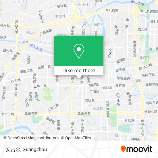 安吉尔 map