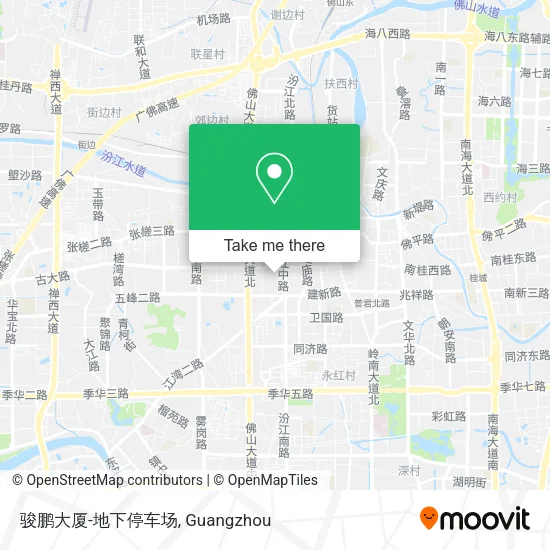 骏鹏大厦-地下停车场 map