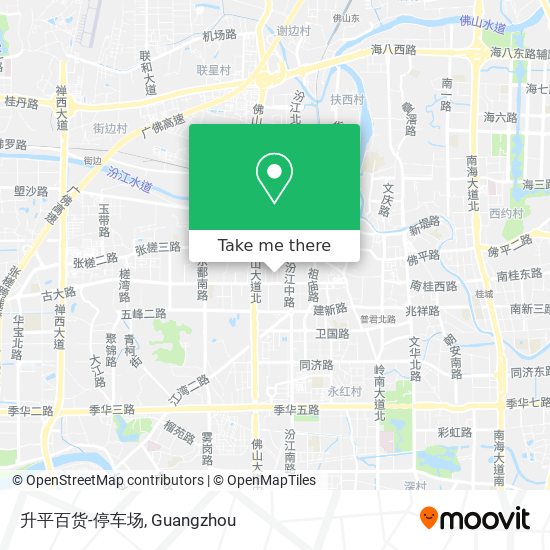 升平百货-停车场 map