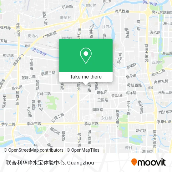 联合利华净水宝体验中心 map