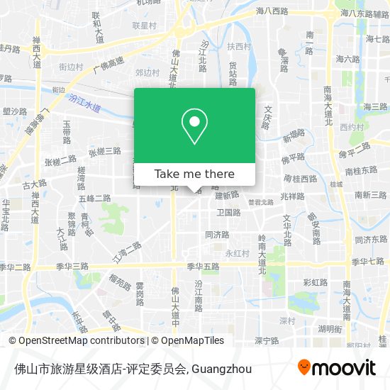 佛山市旅游星级酒店-评定委员会 map