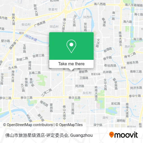 佛山市旅游星级酒店-评定委员会 map