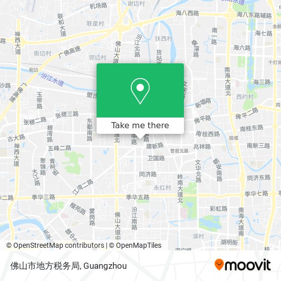 佛山市地方税务局 map